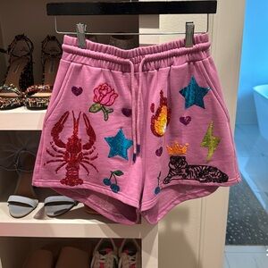 QOS Sequin shorts